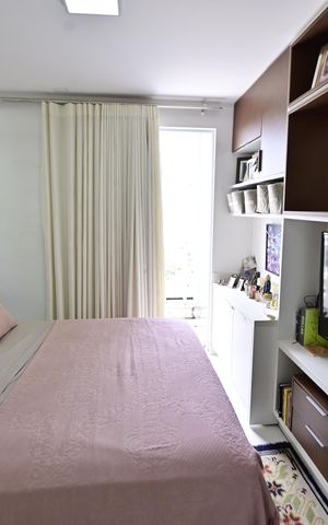 Apartamento para alugar com 45m², 1 quarto e 1 vaga