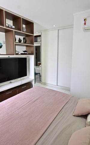 Apartamento para alugar com 45m², 1 quarto e 1 vaga
