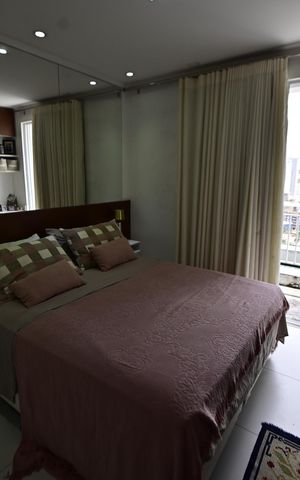 Apartamento para alugar com 45m², 1 quarto e 1 vaga