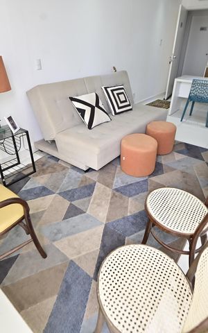 Apartamento para alugar com 45m², 1 quarto e 1 vaga
