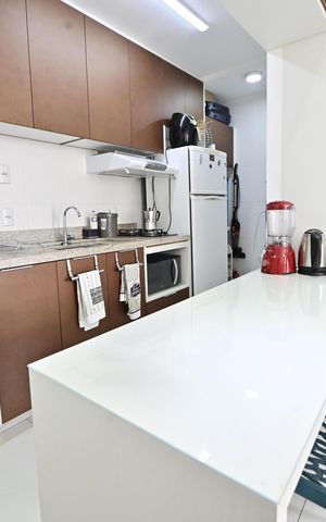 Apartamento para alugar com 45m², 1 quarto e 1 vaga