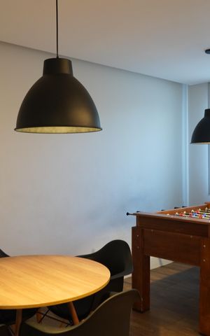 Studio à venda com 38m², 1 quarto e sem vagaSalão de jogos