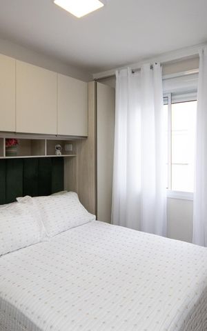 Apartamento à venda com 34m², 1 quarto e sem vaga Apartamento à venda com 34m², 1 quarto e sem vagaQuarto 1