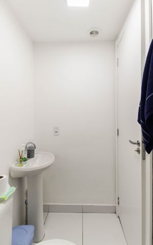 Apartamento à venda com 31m², 2 quartos e sem vaga Apartamento à venda com 31m², 2 quartos e sem vagaBanheiro