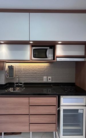 Studio à venda com 30m², 1 quarto e sem vaga Studio à venda com 30m², 1 quarto e sem vagaCozinha