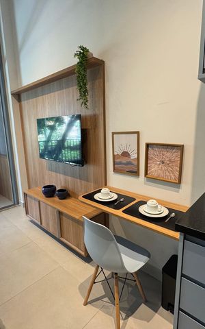 Apartamento para alugar com 24m², 1 quarto e sem vaga Apartamento para alugar com 24m², 1 quarto e sem vagaSala/Quarto