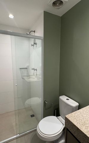 Apartamento para alugar com 24m², 1 quarto e sem vaga Apartamento para alugar com 24m², 1 quarto e sem vagaBanheiro