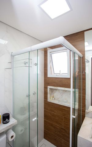 Apartamento à venda com 56m², 2 quartos e 1 vagaBanheiro da Suíte