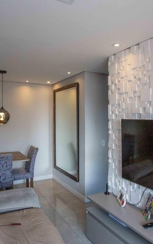 Apartamento à venda com 56m², 2 quartos e 1 vagaSala