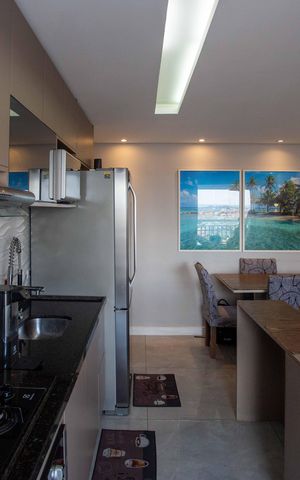 Apartamento à venda com 56m², 2 quartos e 1 vagaCozinha