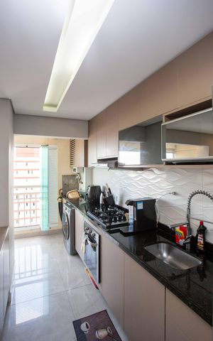 Apartamento à venda com 56m², 2 quartos e 1 vagaCozinha