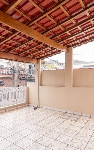 Casa à venda com 125m², 3 quartos e 2 vagasVaranda do Quarto 1