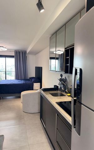 Apartamento para alugar com 32m², 1 quarto e sem vaga Apartamento para alugar com 32m², 1 quarto e sem vagaCozinha