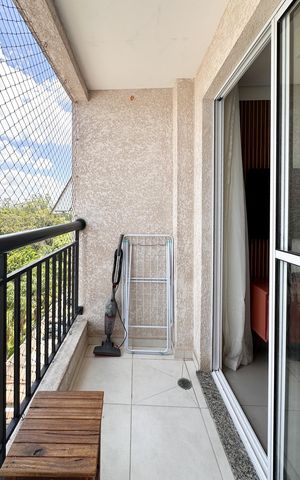 Apartamento à venda com 57m², 2 quartos e 1 vaga Apartamento à venda com 57m², 2 quartos e 1 vagaSacada