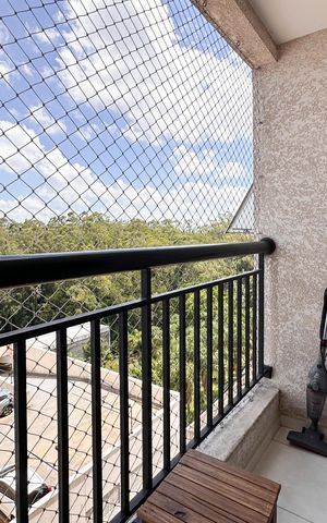 Apartamento à venda com 57m², 2 quartos e 1 vaga Apartamento à venda com 57m², 2 quartos e 1 vagaSacada