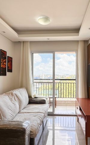Apartamento à venda com 57m², 2 quartos e 1 vaga Apartamento à venda com 57m², 2 quartos e 1 vagaSala