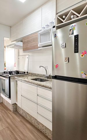 Apartamento à venda com 77m², 3 quartos e 2 vagasCozinha