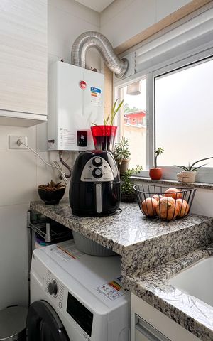 Apartamento à venda com 77m², 3 quartos e 2 vagasÁrea de Serviço