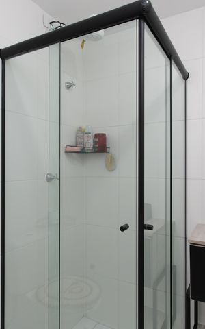 Studio para alugar com 26m², 1 quarto e sem vaga Studio para alugar com 26m², 1 quarto e sem vagaBanheiro