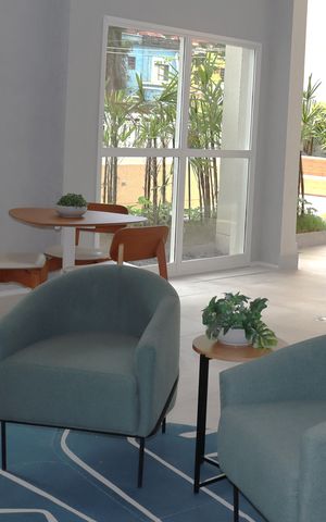 Studio à venda com 24m², 1 quarto e sem vagaCoworking