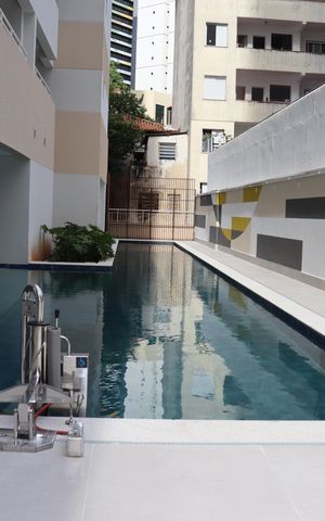 Studio à venda com 24m², 1 quarto e sem vagaPiscina