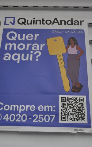 Studio para alugar com 16m², 1 quarto e sem vagaPlaca