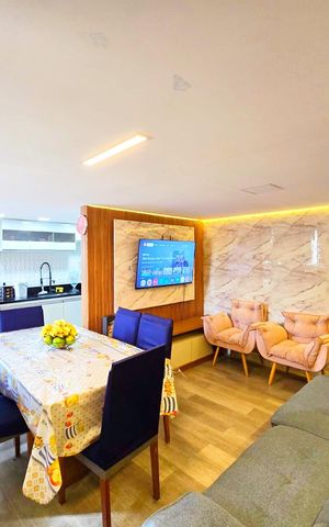 Apartamento para alugar com 63m², 2 quartos e 1 vaga Apartamento para alugar com 63m², 2 quartos e 1 vagaSala