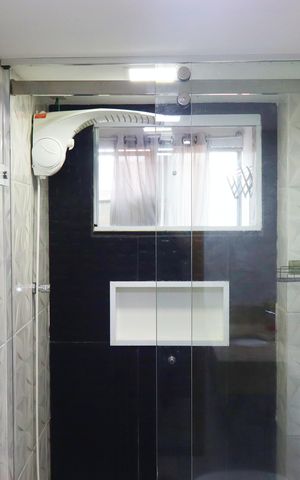 Apartamento para alugar com 63m², 2 quartos e 1 vagaBanheiro Social