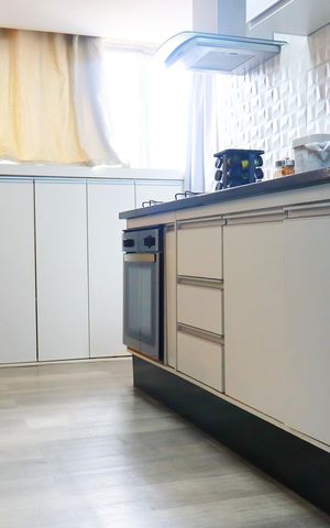 Apartamento para alugar com 63m², 2 quartos e 1 vagaCozinha 