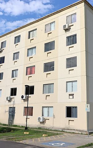 Apartamento à venda com 43m², 2 quartos e 1 vagaFachada do Prédio