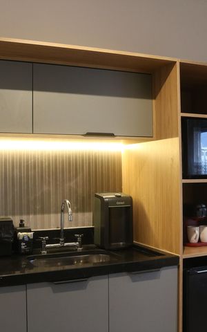 Studio à venda com 30m², 1 quarto e sem vagaCozinha