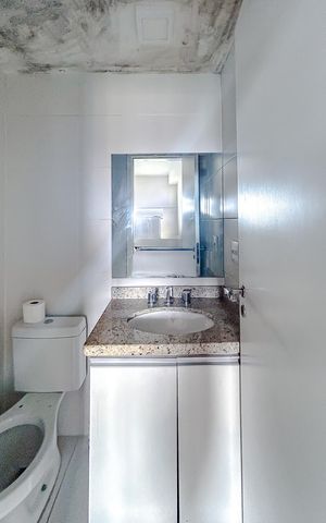Apartamento à venda com 45m², 1 quarto e 1 vagaBanheiro da Suíte