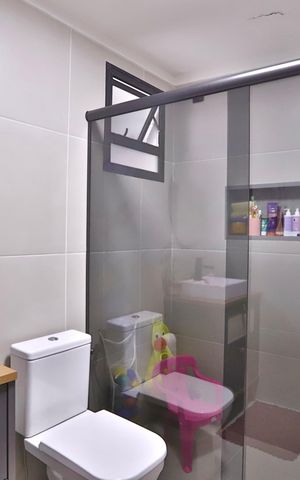 Casa à venda com 134m², 3 quartos e 2 vagas Casa à venda com 134m², 3 quartos e 2 vagasBanheiro do Quarto 1