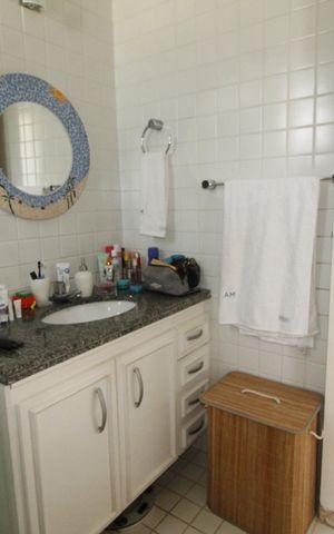 Casa de condomínio para alugar com 97m², 2 quartos e 1 vagaBanheiro Suíte 1
