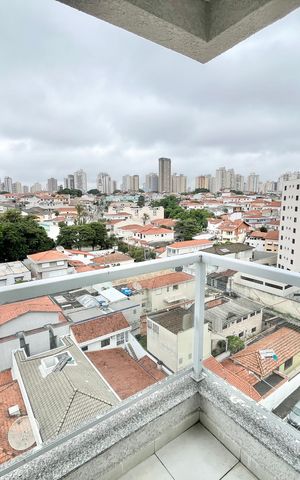 Apartamento à venda com 53m², 2 quartos e 2 vagas Apartamento à venda com 53m², 2 quartos e 2 vagasQuarto 1 Varanda
