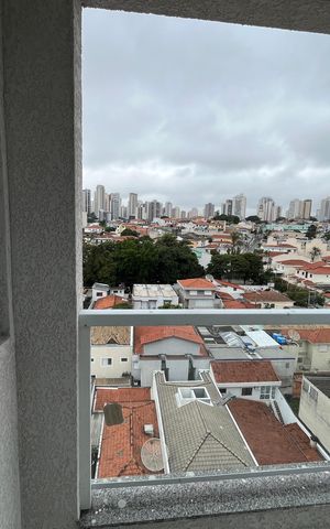Apartamento à venda com 53m², 2 quartos e 2 vagas Apartamento à venda com 53m², 2 quartos e 2 vagasQuarto 1 Varanda