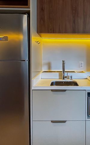 Studio à venda com 28m², 1 quarto e sem vaga Studio à venda com 28m², 1 quarto e sem vagaStudio