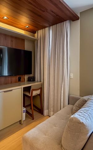 Studio à venda com 28m², 1 quarto e sem vaga Studio à venda com 28m², 1 quarto e sem vagaStudio