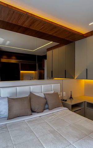 Studio à venda com 28m², 1 quarto e sem vaga Studio à venda com 28m², 1 quarto e sem vagaStudio