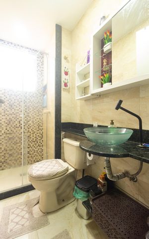 Apartamento para alugar com 45m², 2 quartos e 1 vaga Apartamento para alugar com 45m², 2 quartos e 1 vagaBanheiro