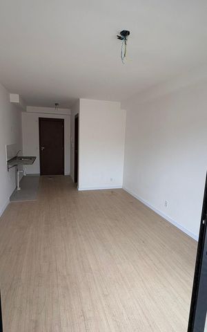 Studio à venda com 24m², 1 quarto e sem vaga Studio à venda com 24m², 1 quarto e sem vagaSala/Quarto