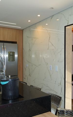 Casa para alugar com 90m², 3 quartos e 2 vagasCozinha