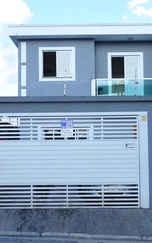 Casa para alugar com 90m², 3 quartos e 2 vagasFachada do imóvel