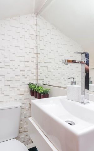 Casa de condomínio para alugar com 70m², 2 quartos e 1 vagaLavabo