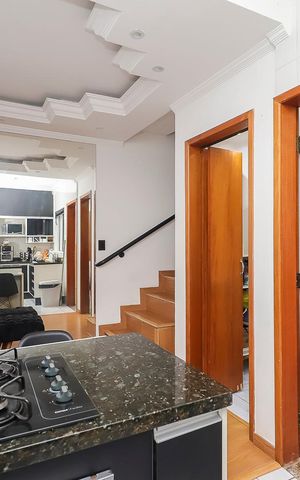 Casa de condomínio para alugar com 70m², 2 quartos e 1 vagaCozinha