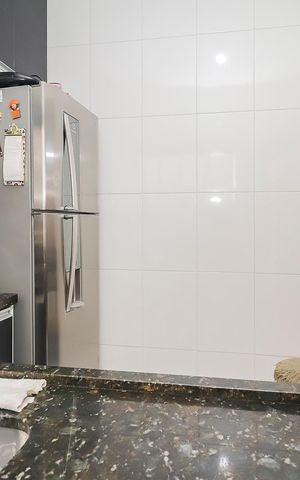 Casa de condomínio para alugar com 70m², 2 quartos e 1 vagaCozinha