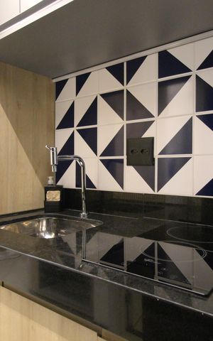 Studio à venda com 35m², 1 quarto e sem vagaCozinha