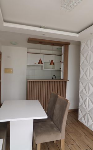 Apartamento à venda com 48m², 2 quartos e 1 vagaSala