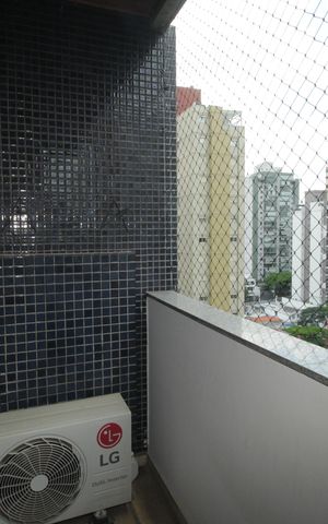Apartamento à venda com 266m², 5 quartos e 3 vagasVaranda da Suíte master