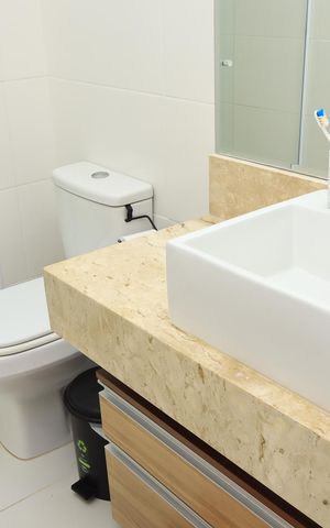 Apartamento para alugar com 54m², 1 quarto e 1 vaga Apartamento para alugar com 54m², 1 quarto e 1 vagaBanheiro